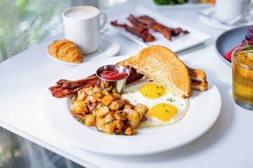 Breakfast meal