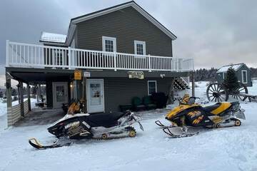 Snowmobiling