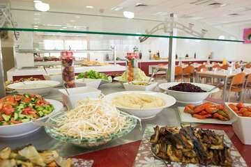Breakfast buffet