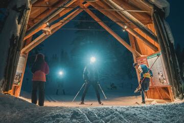 Skiing