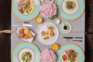 Breakfast area