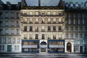 Front of property - evening/night