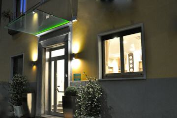 Front of property - evening/night