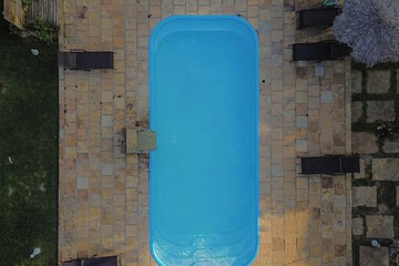Pool waterfall