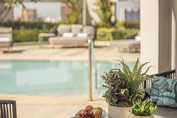 Rooftop pool