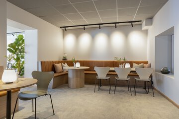 Breakfast area