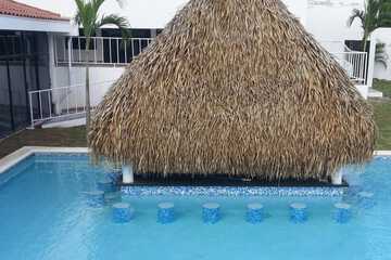 Swim-up bar