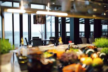 Breakfast buffet