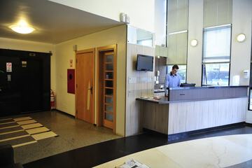 Interior entrance