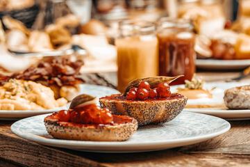 Breakfast buffet