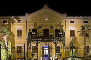 Front of property - evening/night