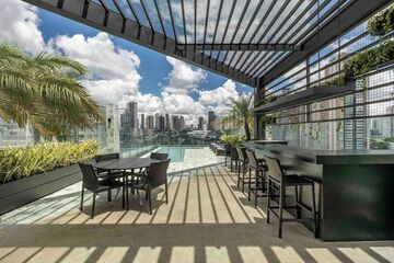 Rooftop pool
