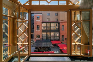 Courtyard view