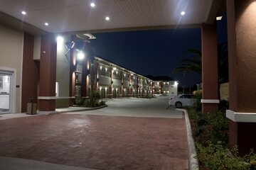 Front of property - evening/night
