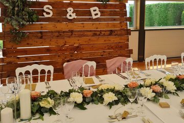Indoor wedding