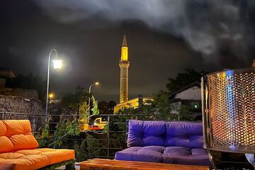 Front of property - evening/night