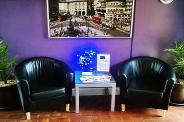 Lobby sitting area