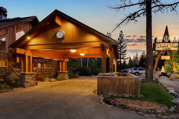 Front of property - evening/night