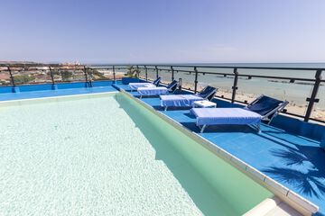 Rooftop pool