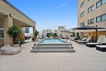 Rooftop pool