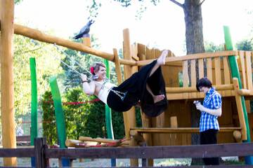 Children's play area - outdoor