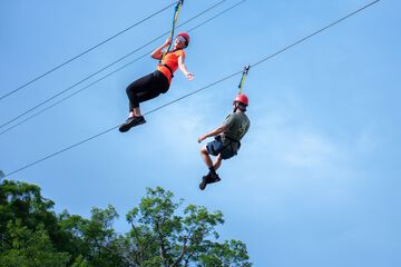 Ziplining