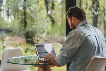 In-room business center