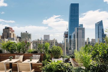 Rooftop terrace