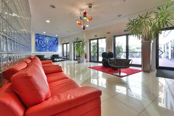 Lobby sitting area