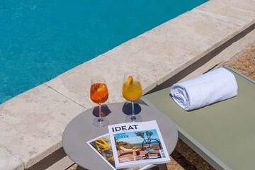 Rooftop pool