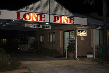 Front of property - evening/night