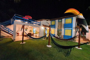 Front of property - evening/night