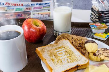 Breakfast area