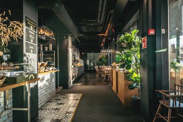 Breakfast area