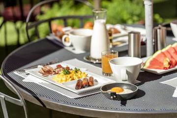 Breakfast area