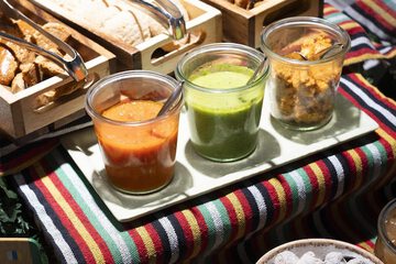Breakfast area