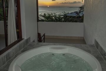 Private spa tub