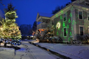 Front of property - evening/night