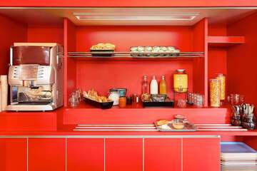 Breakfast area