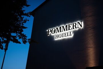 Front of property - evening/night