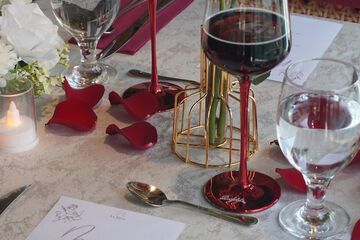 Couples dining