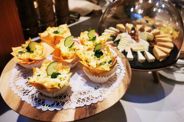 Breakfast buffet