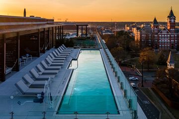 Rooftop pool