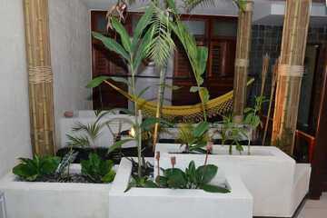 Lobby sitting area