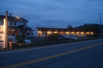 Front of property - evening/night