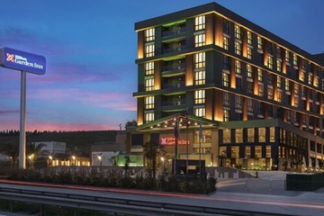 Front of property - evening/night