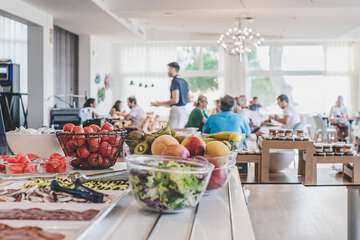 Breakfast buffet