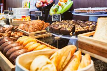 Breakfast area