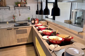 Breakfast buffet