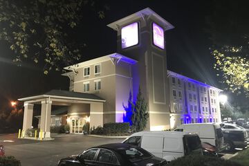 Front of property - evening/night